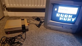 Nintendo NES Console Bundle 9 Games Super Mario 1 2 3 Donkey Kong &ndash; Fully Tested