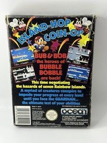 Rainbow Islands Bubble Bobble 2 Nintendo NES PAL Complete Boxed Manual Taito