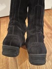 Women's Paul Green Abby Black Suede Tall Boots Size 7 Comfortable Zipper Stretch — photo 8