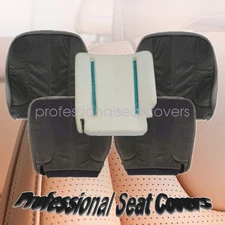 Fits 2003 2004 2005 Dodge Ram 1500 2500 SLT Both Side Cloth Seat Cover Dark Gray