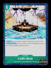 Coffin Boat OP14-039 The Azure Sea's Seven Release Event Cards One Piece NM