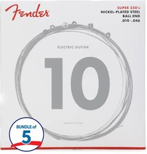 Fender 250R Super 250's Nickel-Plated Steel Electric Guitar Strings - .010-.046