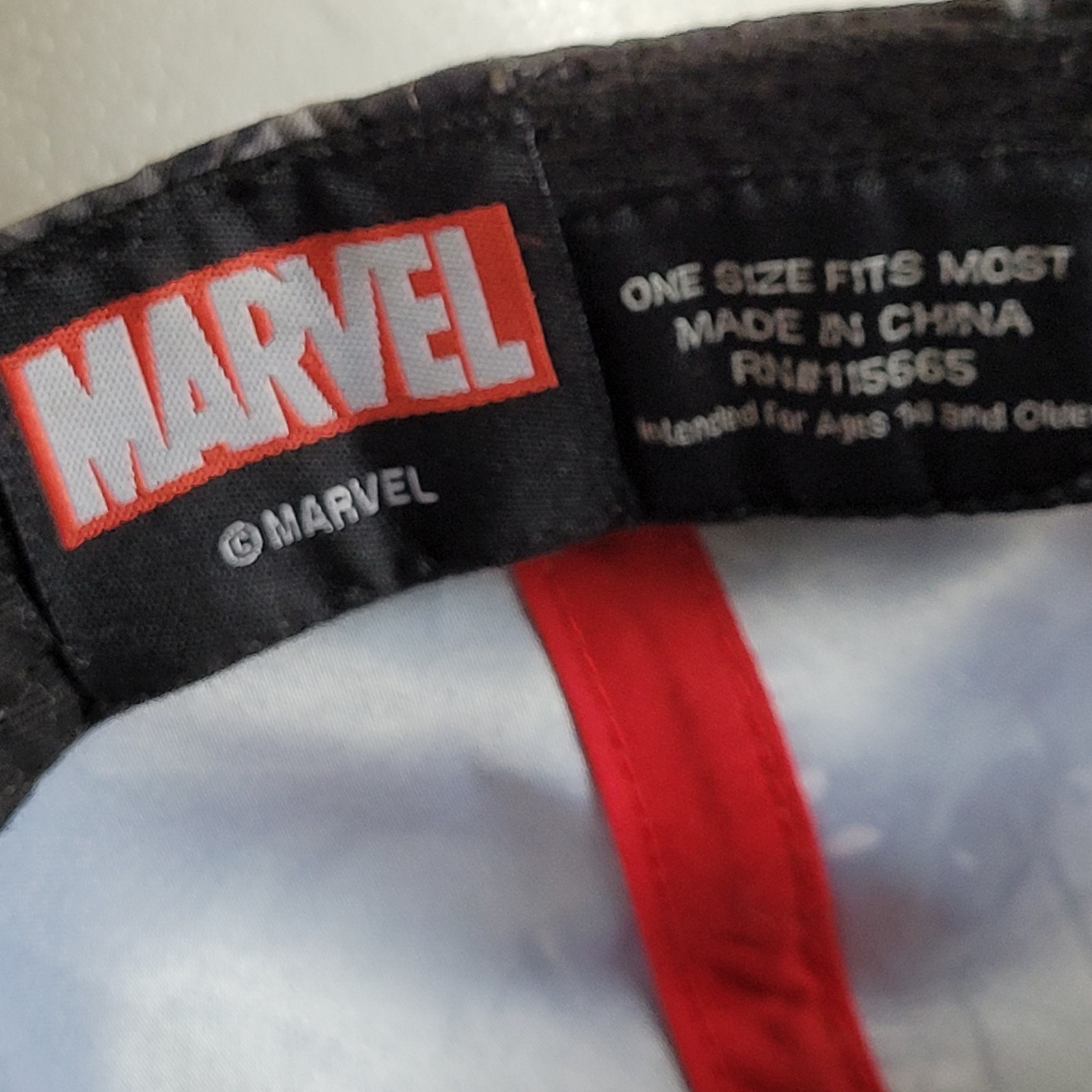 Marvel Comics Deadpool Cap Logo Sublimated All Ov… - image 7