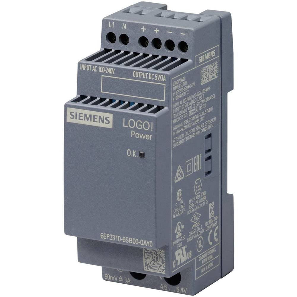 Module d'alimentation Siemens 6EP3310-6SB00-0AY0 pour éliminer les micro-coupures