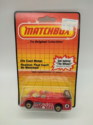 MATCHBOX   1983 : MB66 SAUBER GROUP ''C'' RACER 1-75 Auto Sealed Neu