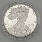 1996 Proof American Silver Eagle 1 oz .999 Silver Dollar U.S. Mint