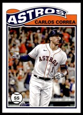 2021 Topps UK Edition #SR-11 Carlos Correa 1978-79 Redux Houston Astros Baseball