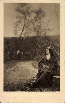 Ak Ste-Thérèse de l'Enfant Jésus, Jardin du Carmel - 4606010