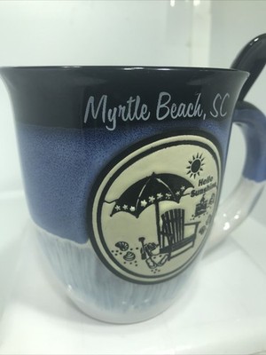 MYRTLE BEACH SC MUG.  MYRTLE BEACH COFFEE MUG. HELLO SUNSHINE MUG. B438