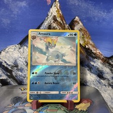 Amaura - 27/131 Pokemon Sm-Forbidden Light - Reverse Holo LP / LP+ on eBay