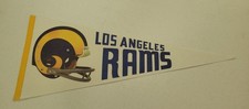 1970s Los Angeles Rams Vintage Penant NFL