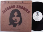 JACKSON BROWNE Saturate Before Using ASYLUM SD-5051 LP VG+ blotter cover u