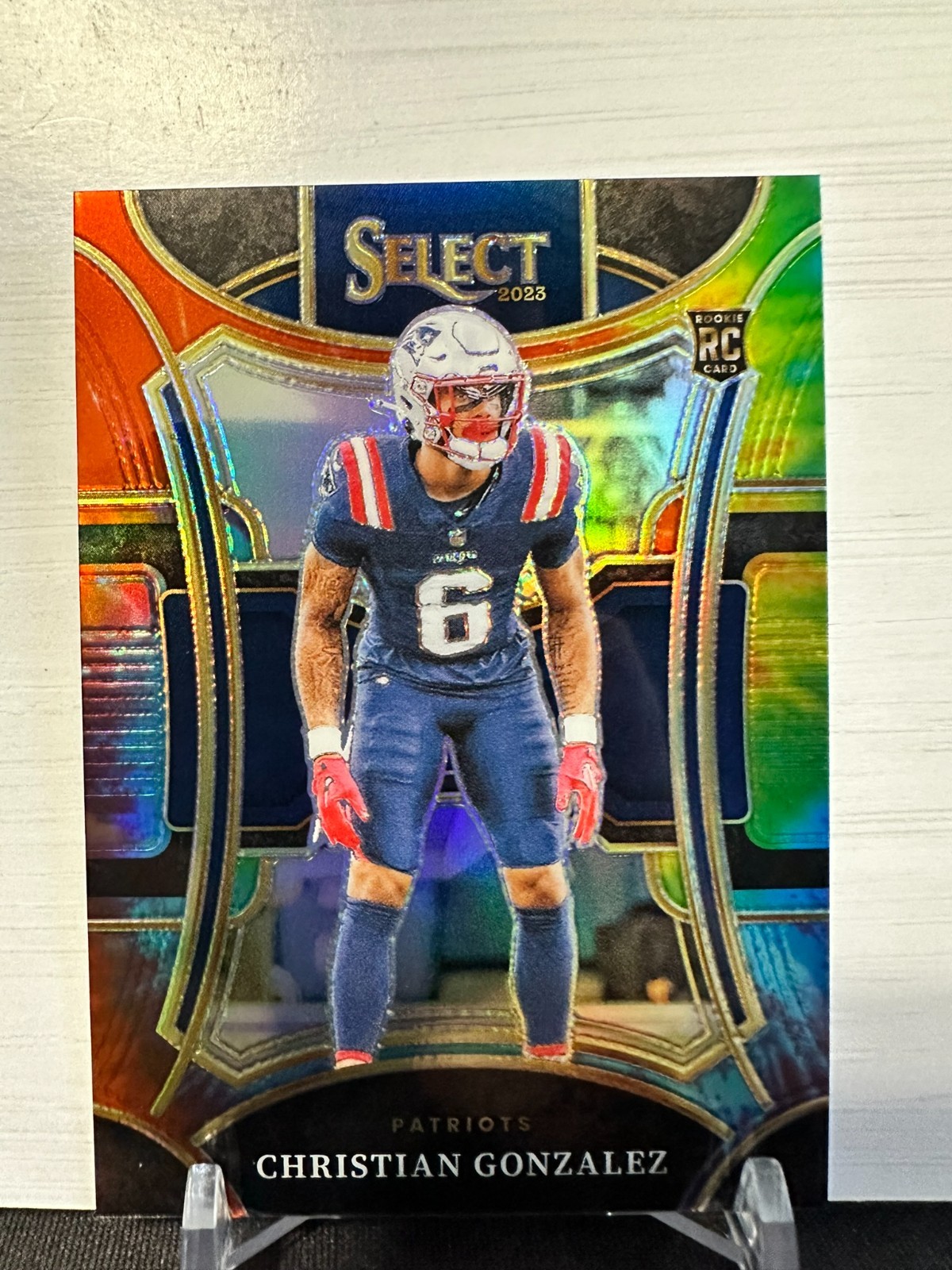 2023 Panini Select - Suite Level Christian Gonzalez #464 Tie-Dye Prizm /25 (RC)
