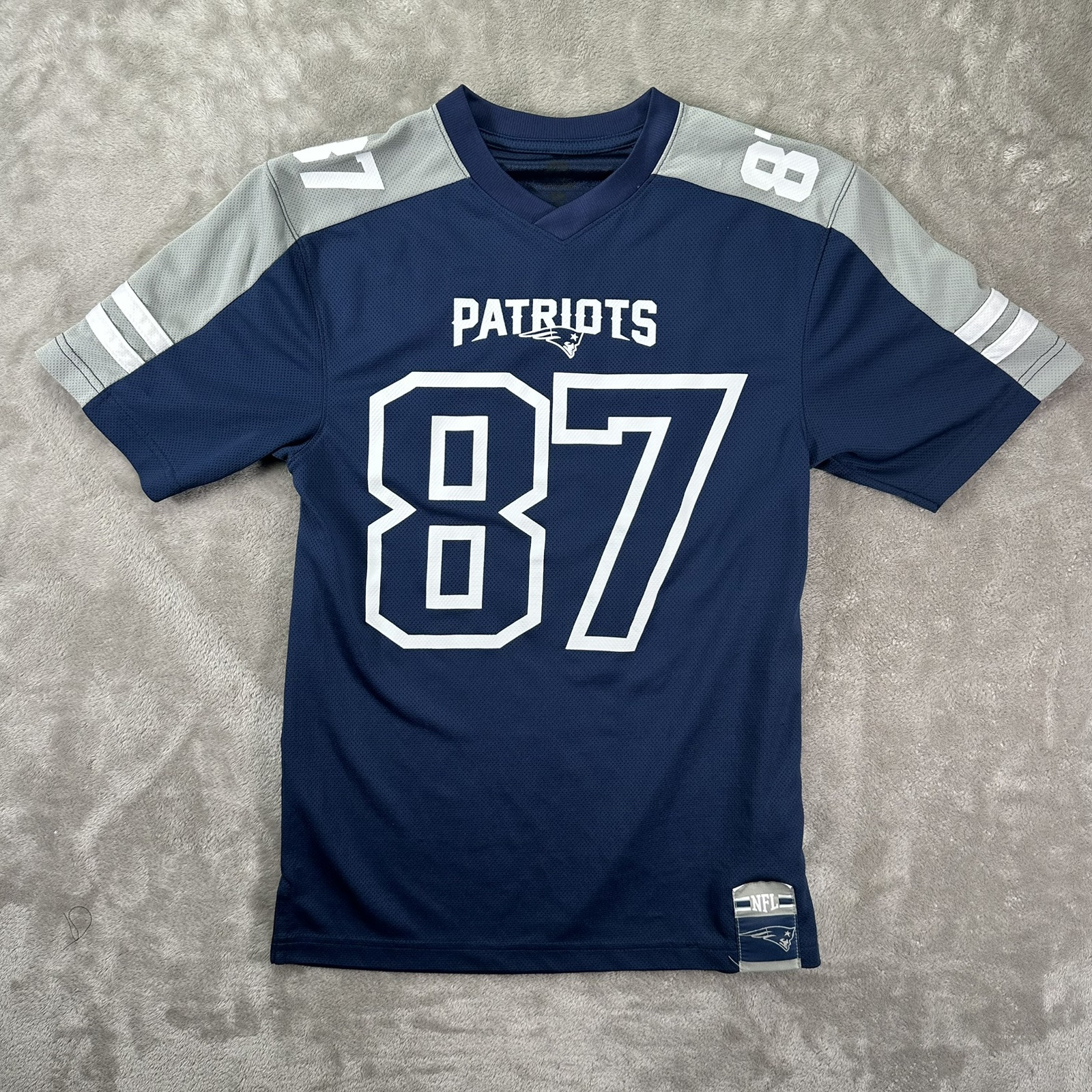 Rob Gronkowski #87 New England Patriots Majestic Jersey Size Small