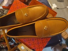 Tory Burch Classic Loafers Goat LeatherColor Coconut SugarSize 8 Womens