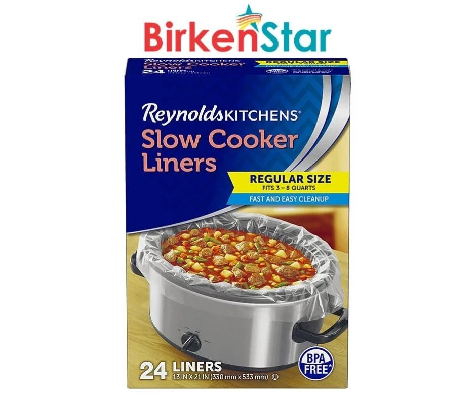 Reynolds Kitchens Slow Cooker Liners, Regular Size (24 ct.) 