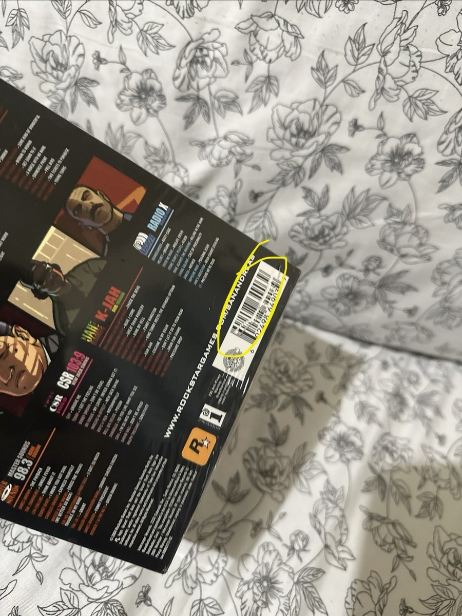 Grand Theft Auto San Andreas サウンドトラックセット Grand Theft Auto San Andreas Official Soundtrack Box Set LIKE NEW