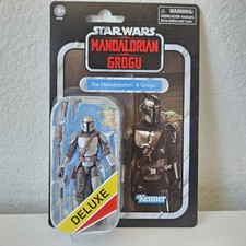 Hasbro Star Wars The Vintage Collection The Mandalorian & Grogu Deluxe 3.75 inch