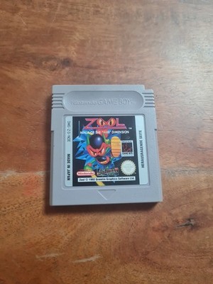 Zool Ninja of the ''Nth'' Dimension Nintendo Gameboy Classic 