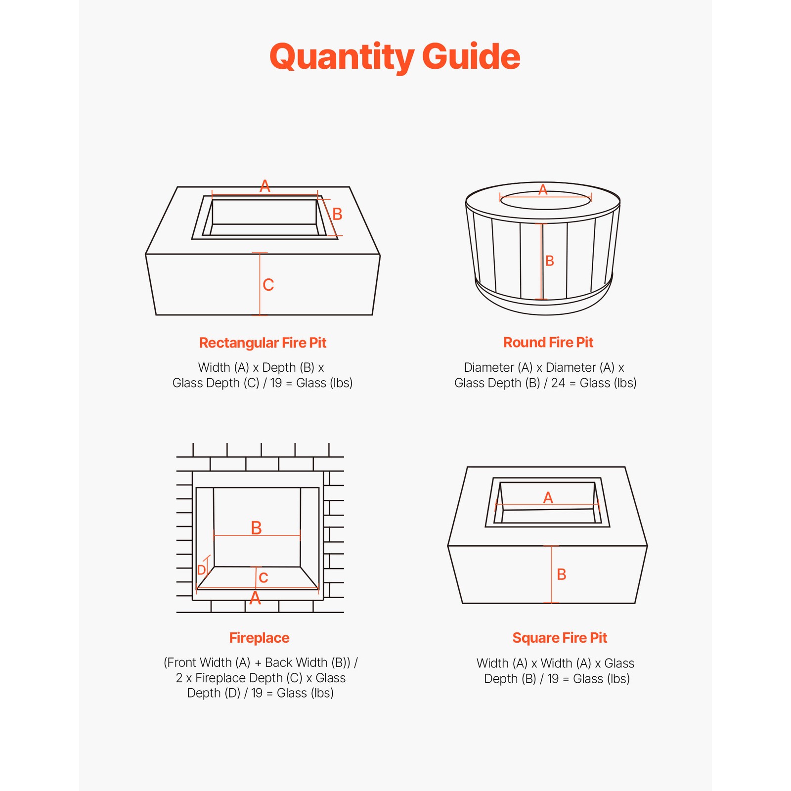 Uimoso 10 lbs Copper Fire Pit Glass Rocks, 1/2-Inch for Fireplace Table