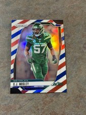 2024 Panini Prizm - C.J. Mosley #227 Red White & Blue Prizm