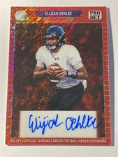 ELIJIAH OEHLKE 2024 Leaf Metal Collective '89 PS Shimmer Red AUTO 1/5 (U2)