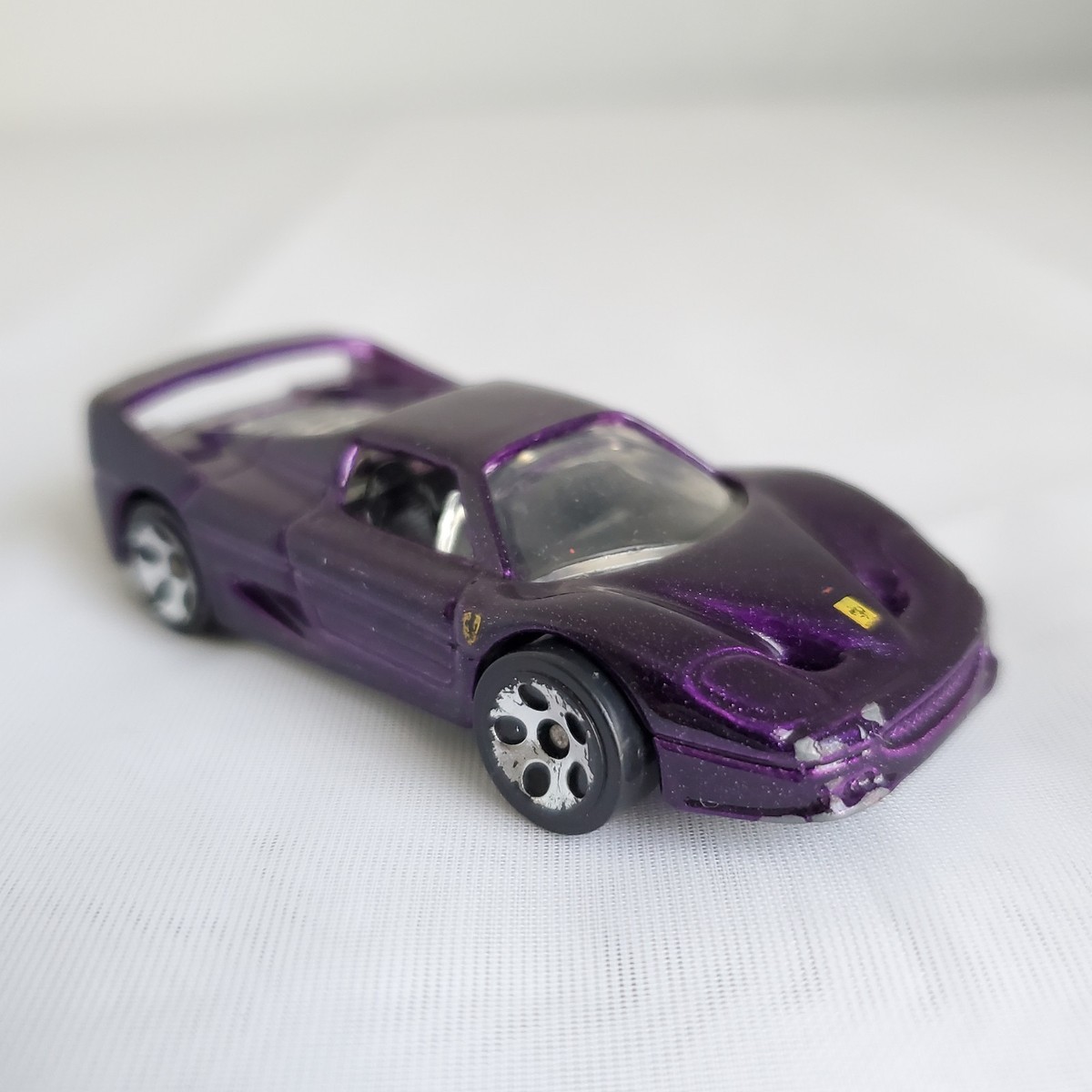 Hot Wheels Ferrari F50 Purple Loose Fair | eBay