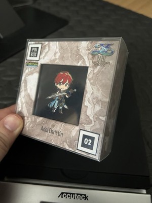Pin Box Nihon Falcom #2 Adol Cristin Ys VIII Lacrimosa Of Dana