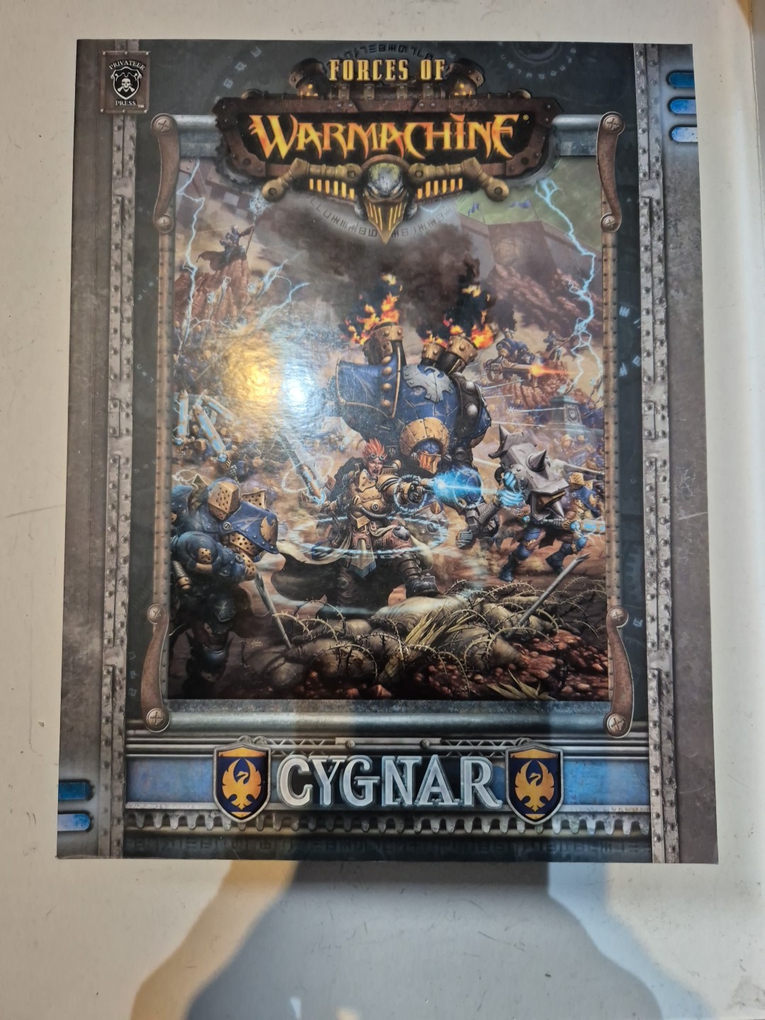 Forces Of Warmachine, Cygnar, Privateer Press Book, Miniatures (C)
