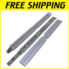 Adjustable Sliding Rails 18"-25" Depth for Server Rack