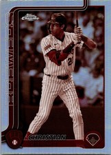 2025 Topps Chrome Christian Yelich #89 Sepia Refractor