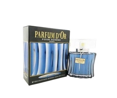 Kristel Saint Martin Parfum D'or Pour Homme Eau De toilette Spray for Men, 3.3