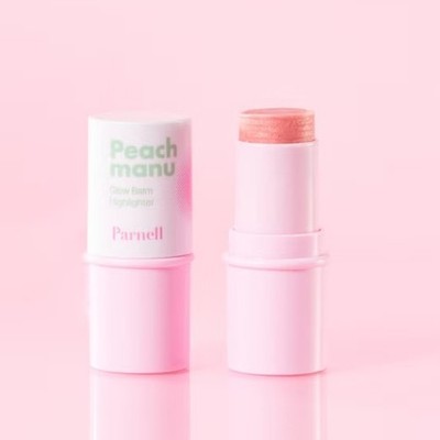 PARNELL Peachmanu Glow Balm Highlighter 6,5g #02 Pink Brightening K-Beauty NEU
