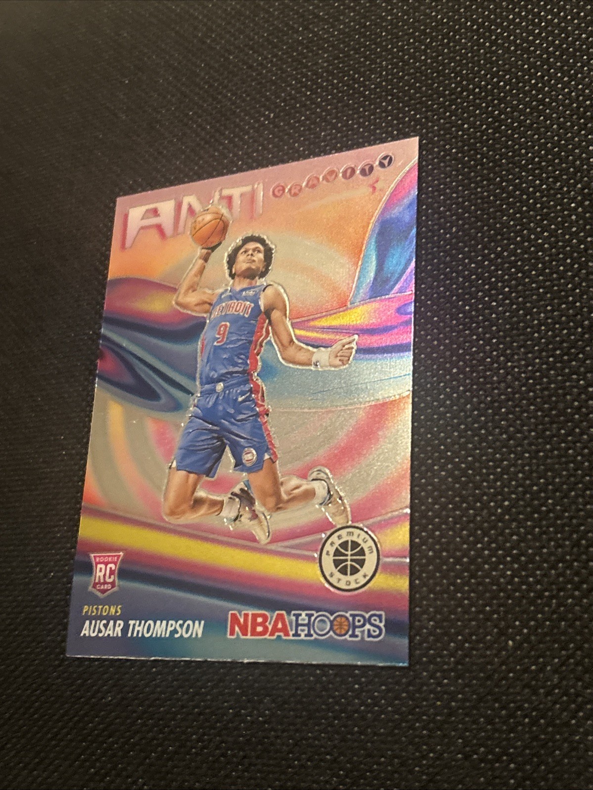2023-24 Panini Nba Hoops Premium Stock - Anti-Gravity Ausar Thompson #8 (RC)