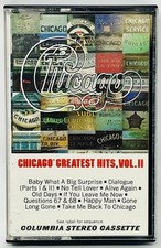 Chicago Greatest Hits vol II 1981 Columbia stereo Cassette