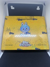 2025 Topps Labubu Chrome 10th Anniversary Hobby Box – Sealed Factory Box