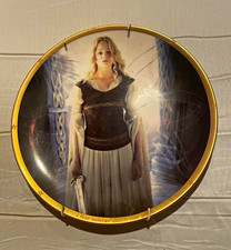 Wedgwood Lord Of The Rings Eowyn Plate "I fear neither death nor pain" Tw