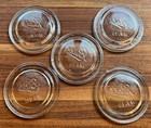 Set of 5 Vintage Ball No. 10 Canning Mason Jar Glass Lid Insert — photo 1
