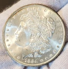 * 1884 O * BU MS++ RAINBOW RIM TONED SUPERB GEM HIGH GRADE MORGAN DOLLAR #C1
