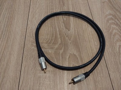 Vivanco Interconnect RGB Cinch RCA coaxial ca. 1 m vergoldet High Performance