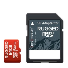 Micro SDXC 64GB Rugged™ Memory Card, (Model 5407)