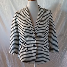 THE LIMITED-STRIPED BLAZER SIZE L