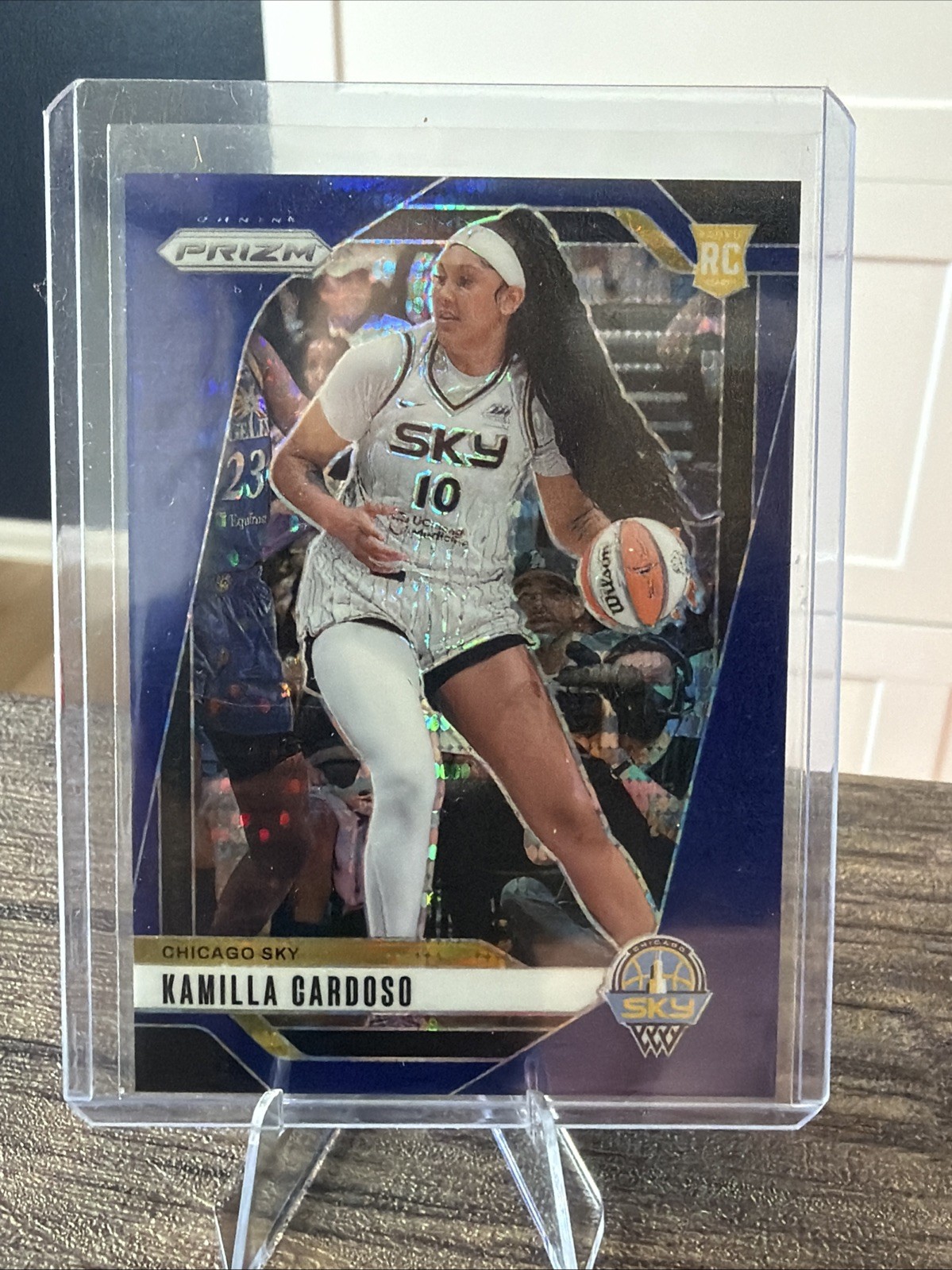 2024 Panini Prizm WNBA - Kamilla Cardoso #93 Blue Prizm /199 (RC)