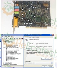 Creative Labs Sound Blaster SB0100 5.1 PCI Sound Card Genuine Singapore
