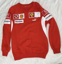 Vintage Puma Ferrari F1 Racing Vodafone Sweatshirt Men  s Small