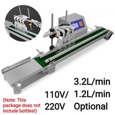 3.2L/1.2L Automatic 4 Heads Liquid Filling Machine Bottles Filler Conveyor Belt
