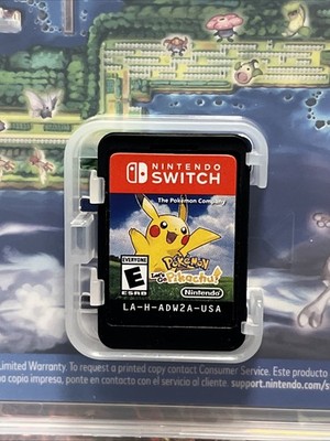 Pokemon Let's Go Pikachu - Nintendo Switch Fully Tested | eBay