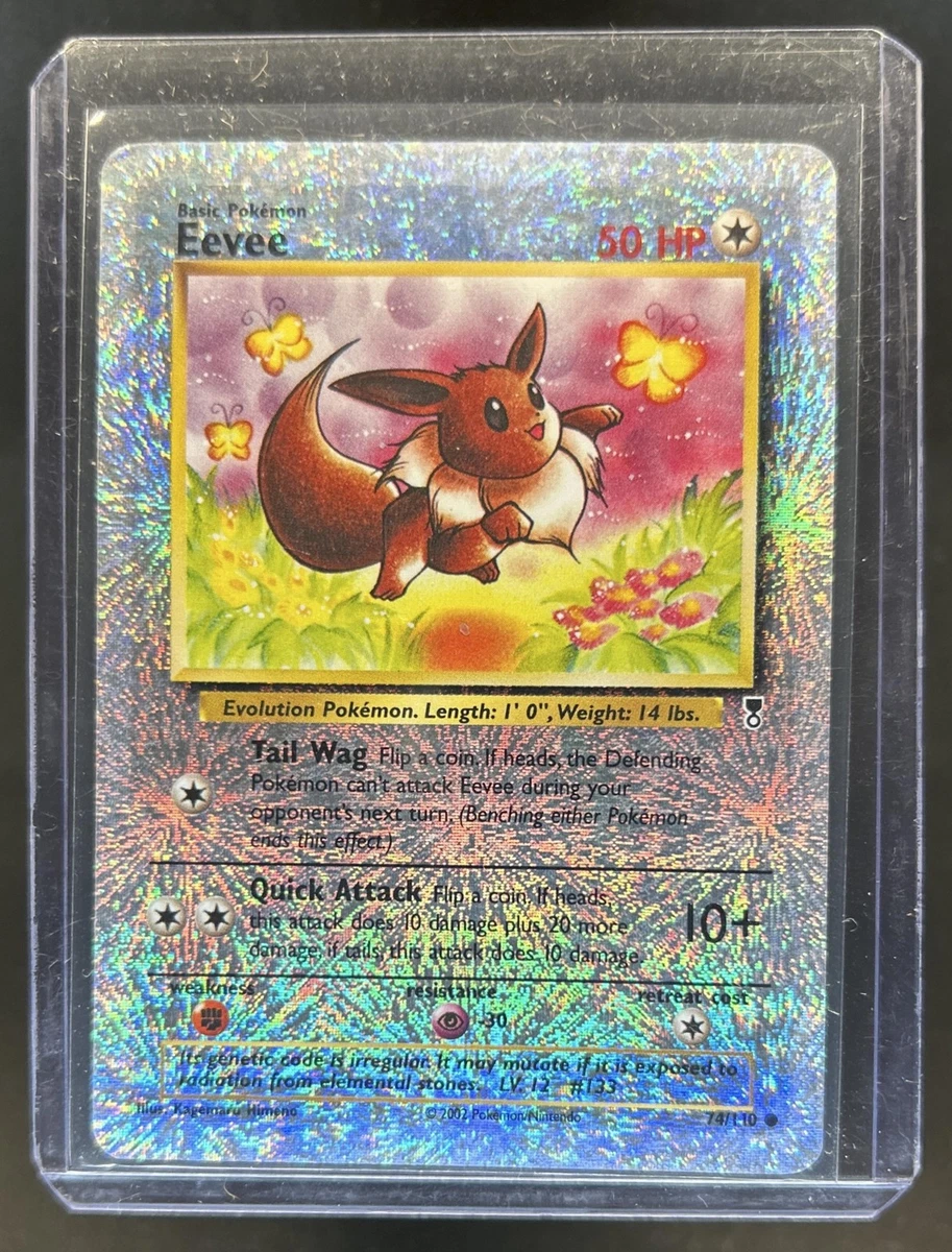 Eevee Pokémon TCG Legendary Collection Individual Collectible Card