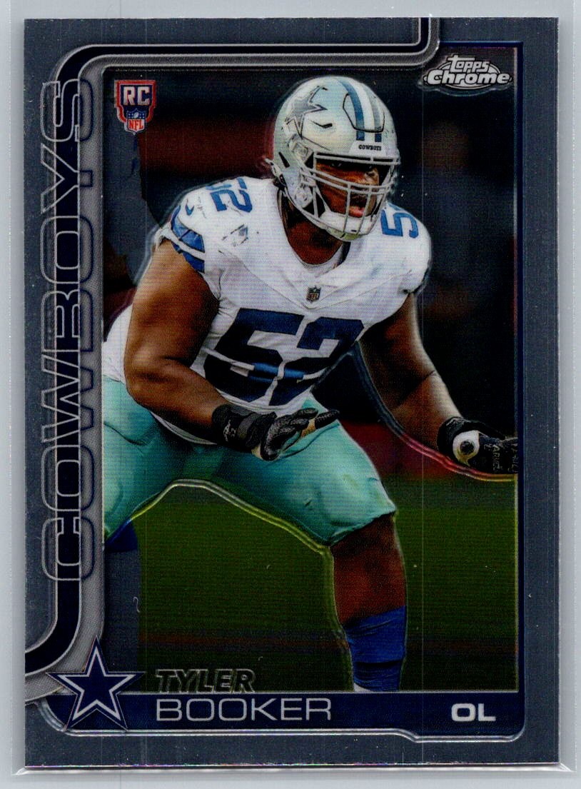 2025 Topps Chrome #381 Tyler Booker Rookie RC