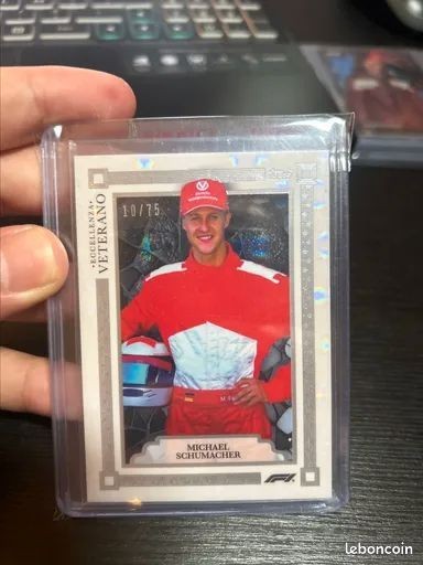 2023 Topps Excellence F1 Michael Schumacher Veteran Grey /75
